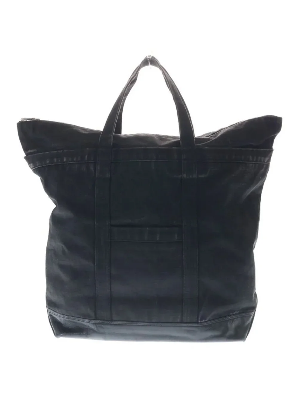 Chrome Hearts United Arrows Anniversary Cross Patch Leather Tote Bag